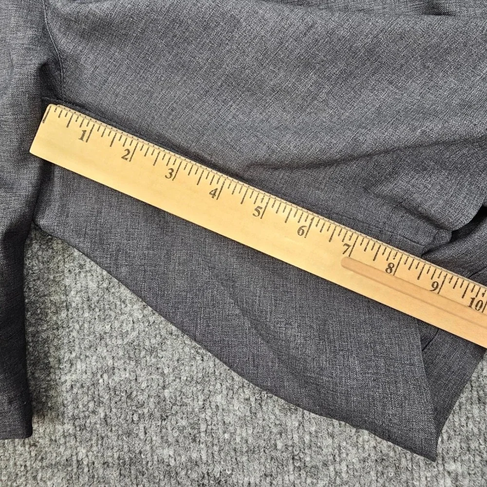Pebble Beach Dry-Luxe Performance Golf Shorts Men's 36 Gray Heathered Flat Front